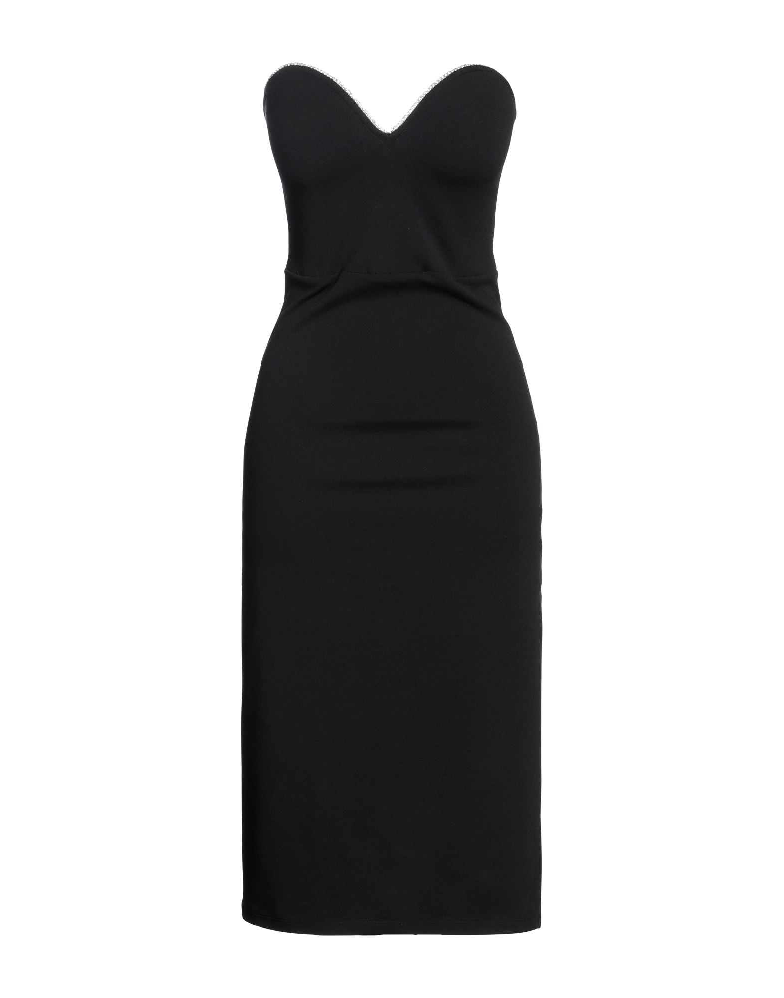 FORTE DEI MARMI COUTURE Midi-kleid Damen Schwarz FORTE DEI MARMI COUTURE Midi-kleid Damen Schwarz von FORTE DEI MARMI COUTURE