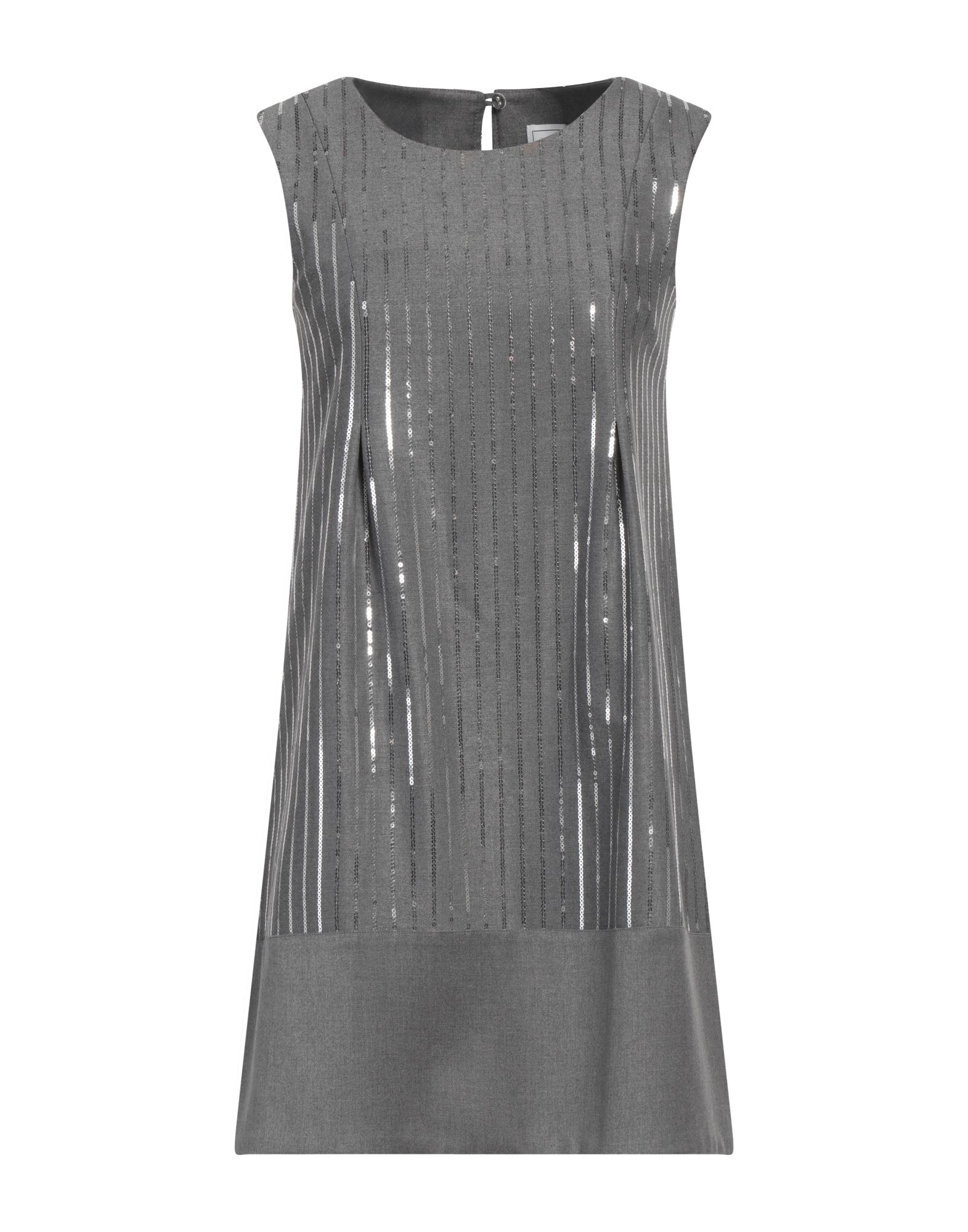 FORTE DEI MARMI COUTURE Mini-kleid Damen Grau FORTE DEI MARMI COUTURE Mini-kleid Damen Grau von FORTE DEI MARMI COUTURE