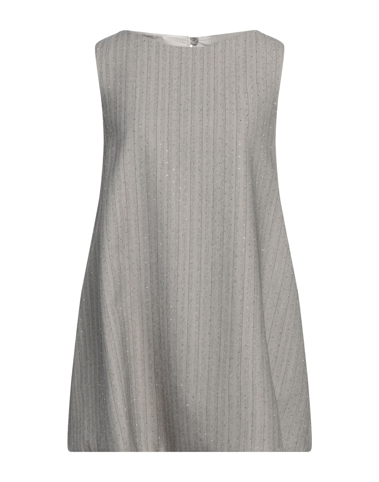 FORTE DEI MARMI COUTURE Mini-kleid Damen Hellgrau FORTE DEI MARMI COUTURE Mini-kleid Damen Hellgrau von FORTE DEI MARMI COUTURE