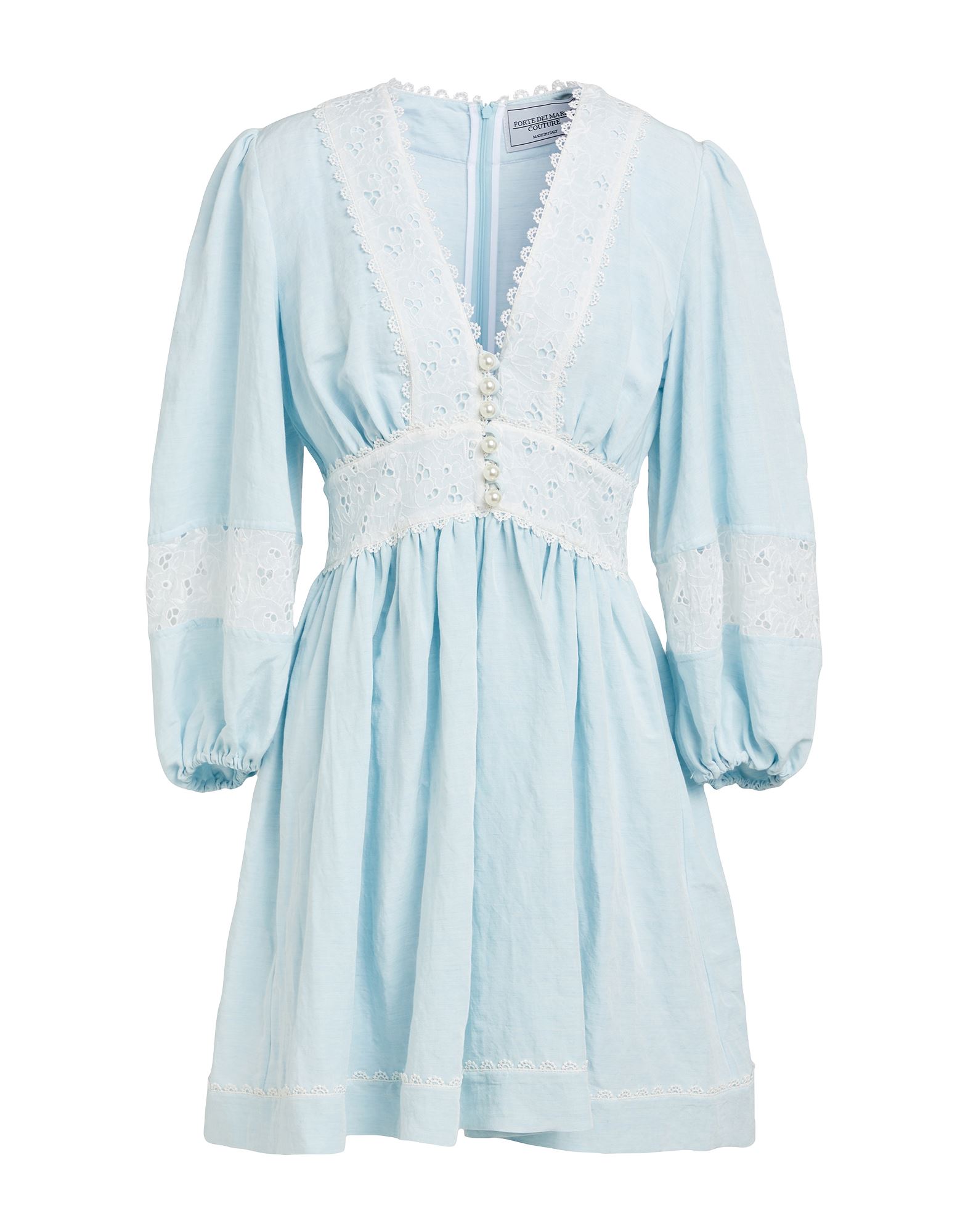 FORTE DEI MARMI COUTURE Mini-kleid Damen Himmelblau FORTE DEI MARMI COUTURE Mini-kleid Damen Himmelblau von FORTE DEI MARMI COUTURE