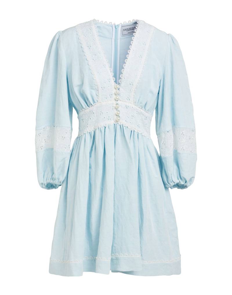 FORTE DEI MARMI COUTURE Mini-kleid Damen Himmelblau von FORTE DEI MARMI COUTURE