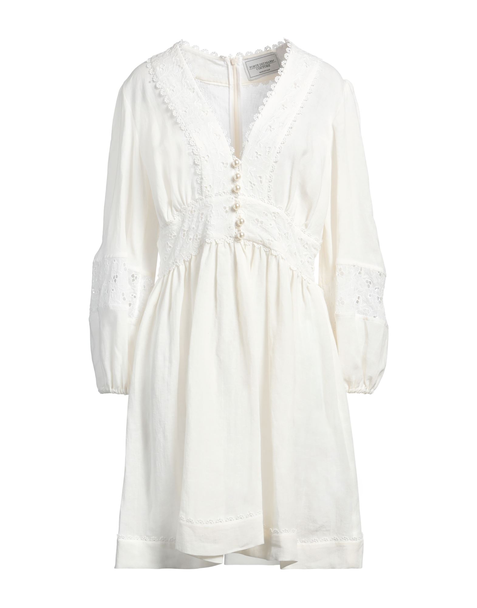 FORTE DEI MARMI COUTURE Mini-kleid Damen Weiß FORTE DEI MARMI COUTURE Mini-kleid Damen Weiß von FORTE DEI MARMI COUTURE