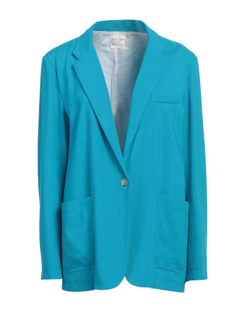 FORTE_FORTE Blazer Damen Azurblau von FORTE_FORTE