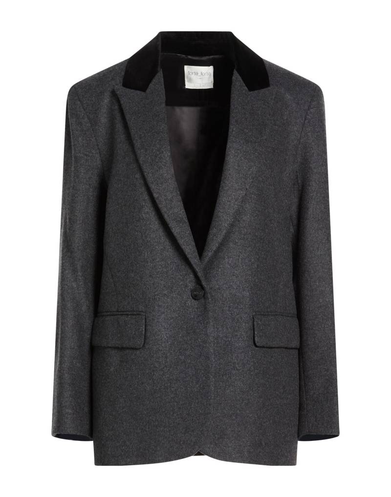 FORTE_FORTE Blazer Damen Braungrau von FORTE_FORTE