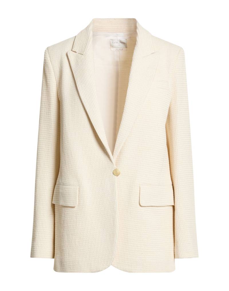 FORTE_FORTE Blazer Damen Elfenbein von FORTE_FORTE