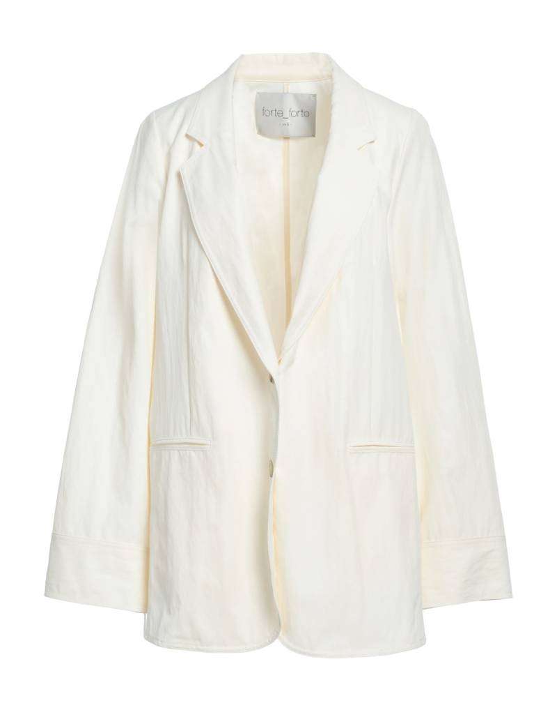 FORTE_FORTE Blazer Damen Elfenbein von FORTE_FORTE