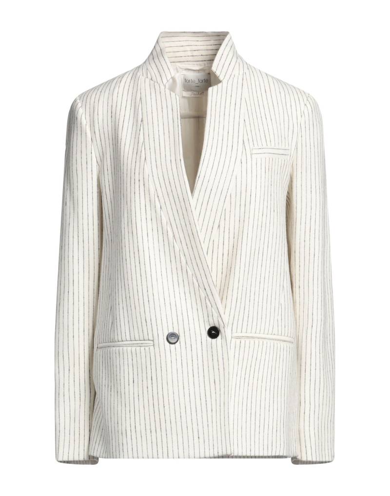 FORTE_FORTE Blazer Damen Elfenbein von FORTE_FORTE