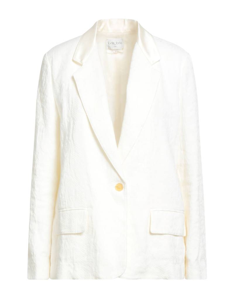 FORTE_FORTE Blazer Damen Elfenbein FORTE_FORTE Blazer Damen Elfenbein von FORTE_FORTE