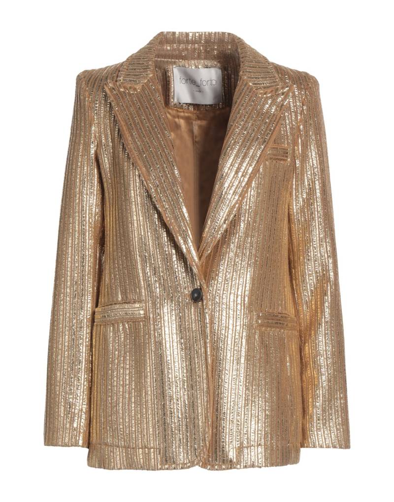 FORTE_FORTE Blazer Damen Gold von FORTE_FORTE