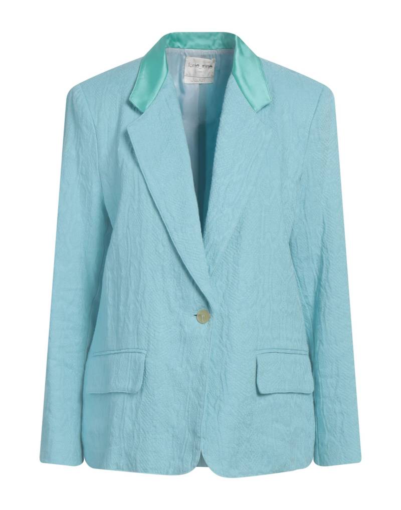 FORTE_FORTE Blazer Damen Hellblau von FORTE_FORTE