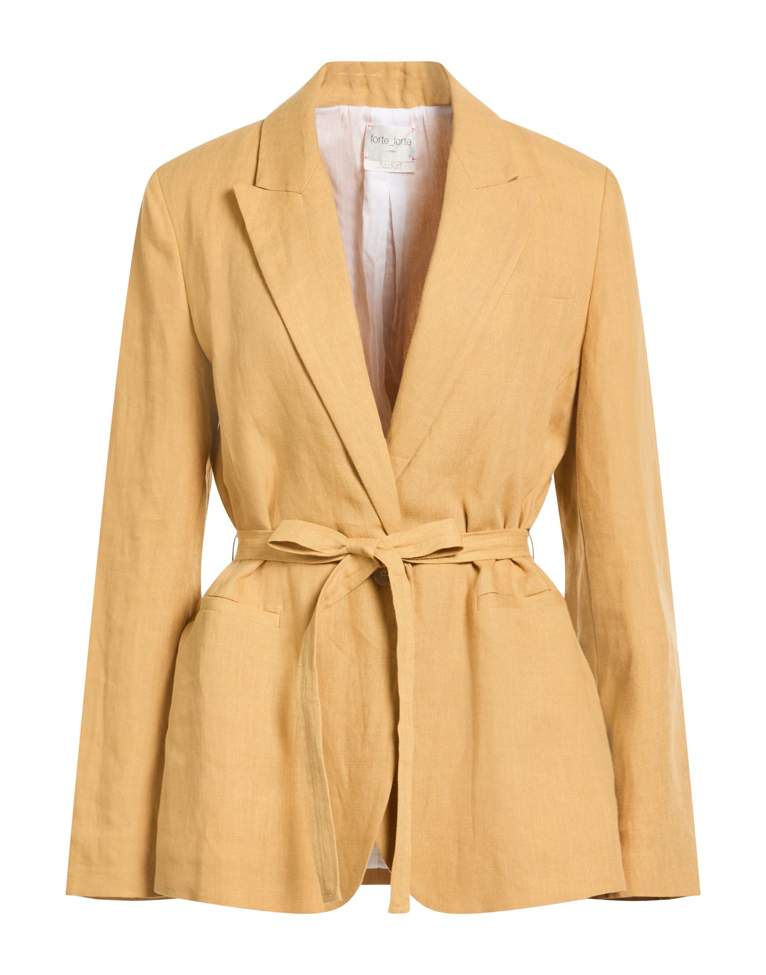 FORTE_FORTE Blazer Damen Kamel von FORTE_FORTE