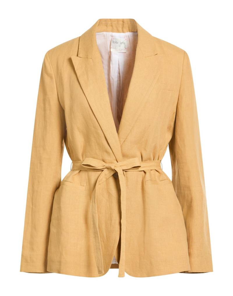 FORTE_FORTE Blazer Damen Kamel von FORTE_FORTE