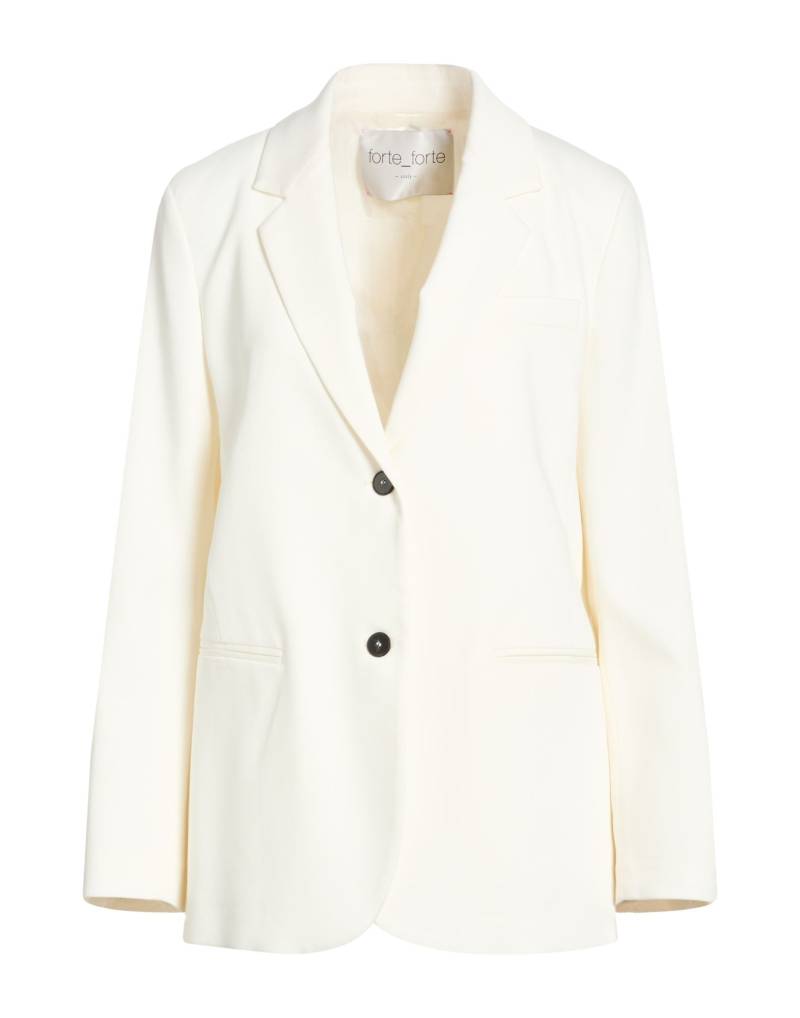 FORTE_FORTE Blazer Damen Off white von FORTE_FORTE
