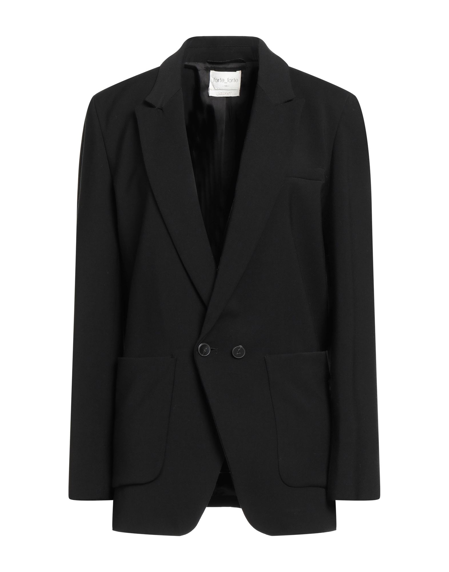 FORTE_FORTE Blazer Damen Schwarz FORTE_FORTE Blazer Damen Schwarz von FORTE_FORTE