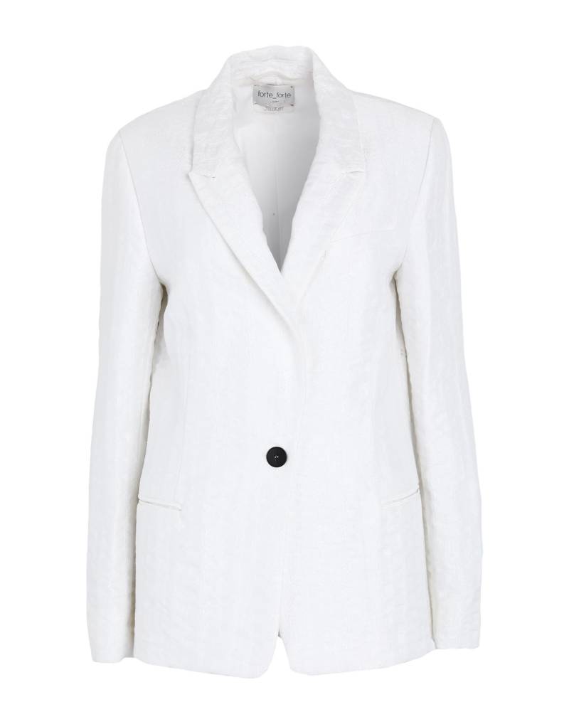 FORTE_FORTE Blazer Damen Weiß von FORTE_FORTE
