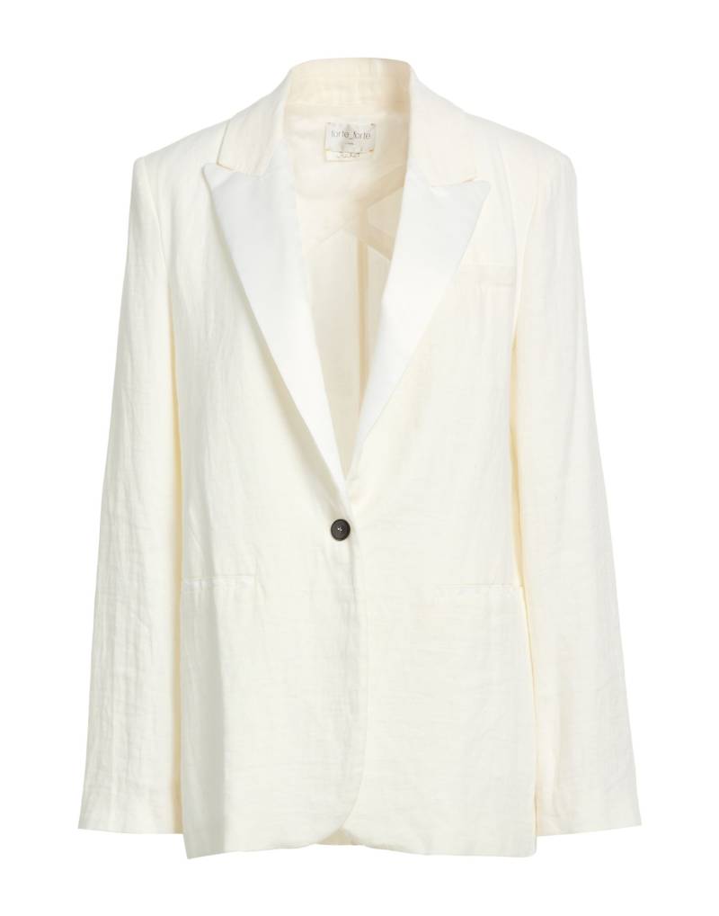 FORTE_FORTE Blazer Damen Weiß von FORTE_FORTE
