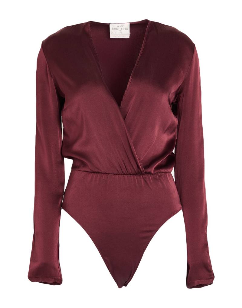 FORTE_FORTE Bodysuit Damen Schokobraun FORTE_FORTE Bodysuit Damen Schokobraun von FORTE_FORTE