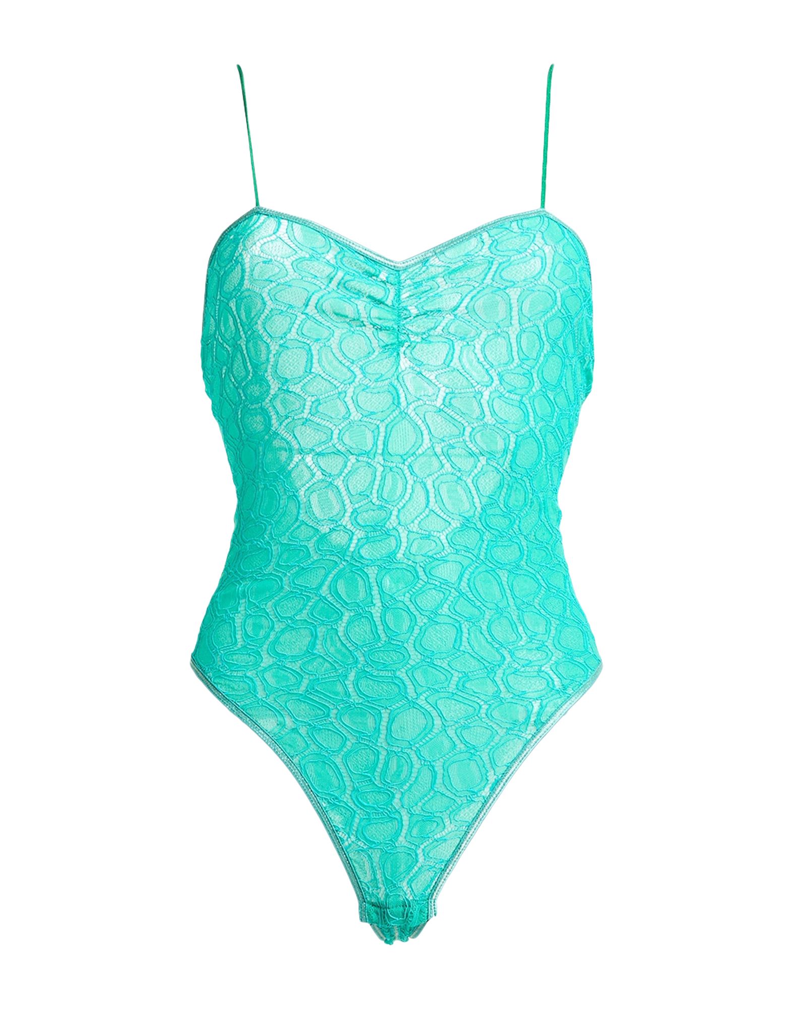 FORTE_FORTE Bodysuit Damen Smaragdgrün von FORTE_FORTE
