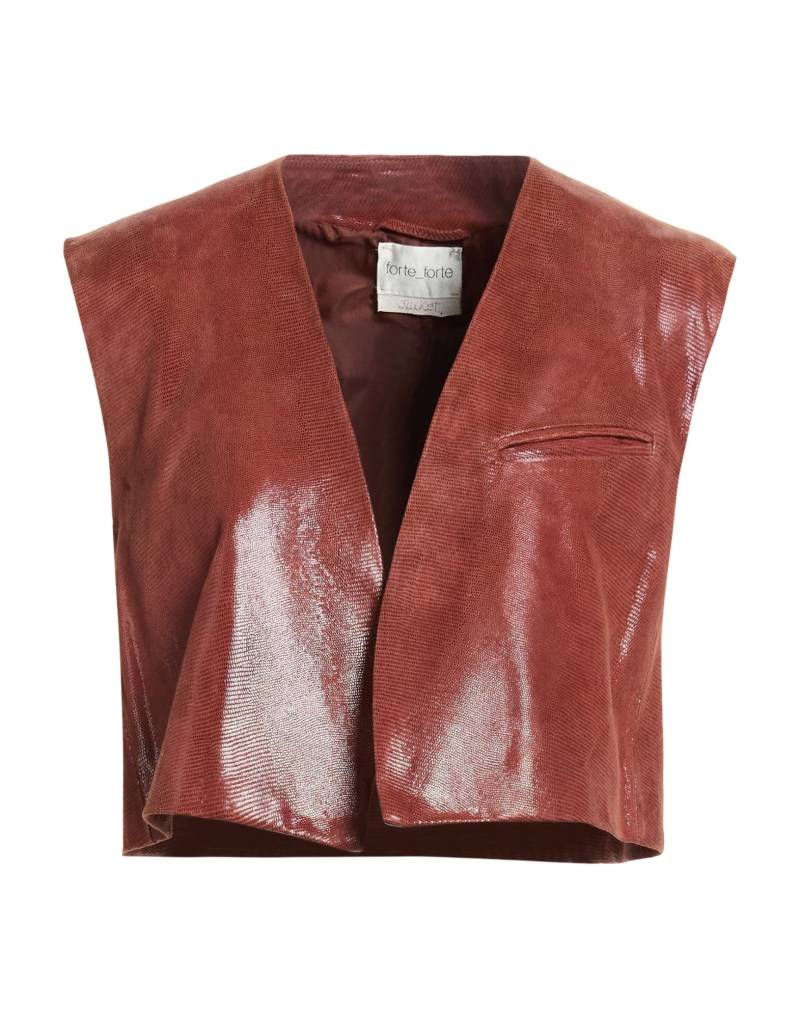 FORTE_FORTE Couture-weste Damen Braun von FORTE_FORTE