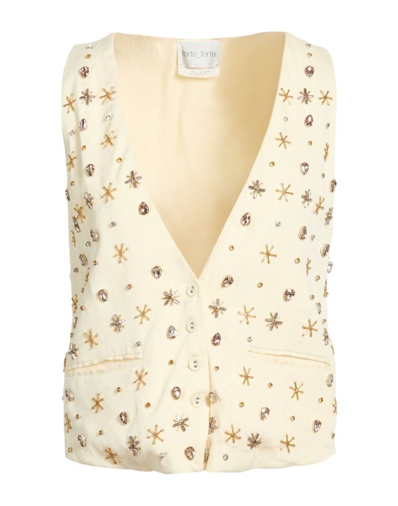FORTE_FORTE Couture-weste Damen Elfenbein von FORTE_FORTE