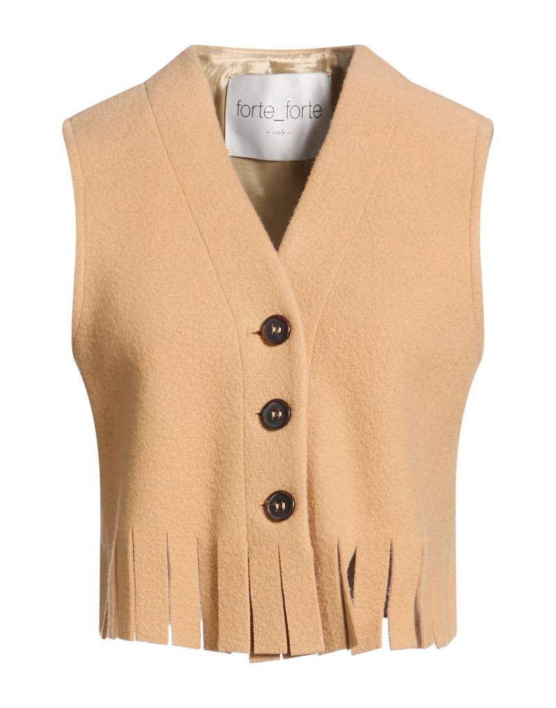 FORTE_FORTE Couture-weste Damen Kamel von FORTE_FORTE