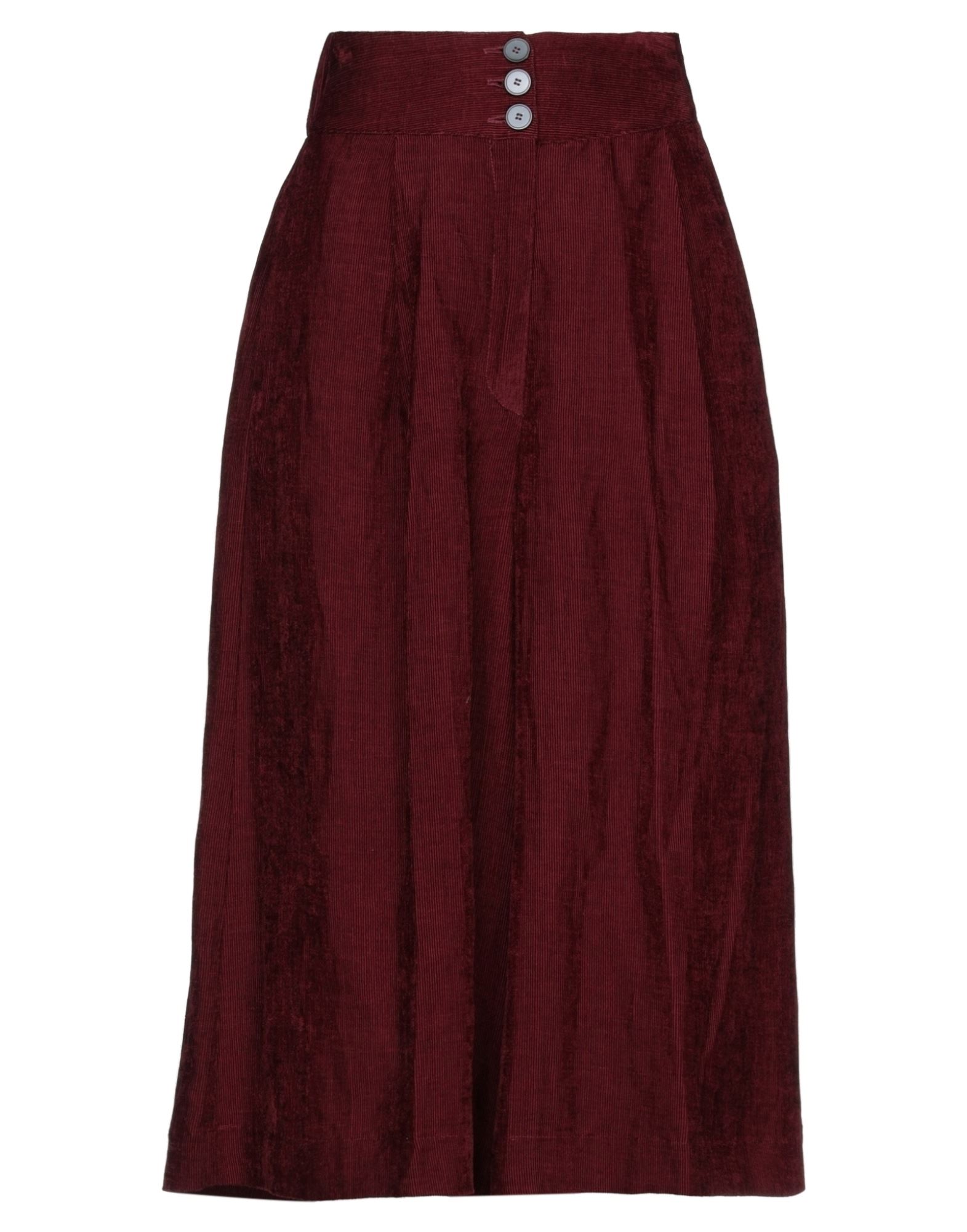 FORTE_FORTE Cropped-hosen Damen Bordeaux von FORTE_FORTE