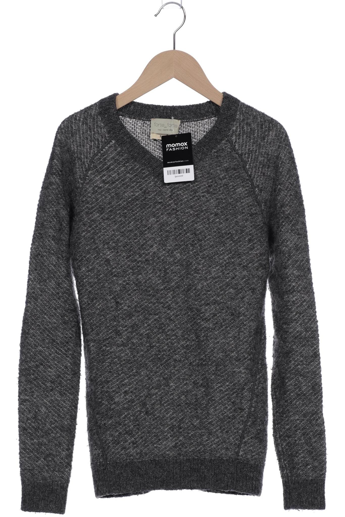 FORTE_FORTE Damen Pullover, grau von FORTE_FORTE