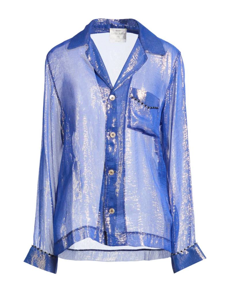 FORTE_FORTE Hemd Damen Blau von FORTE_FORTE