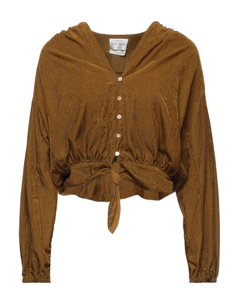 FORTE_FORTE Hemd Damen Braun von FORTE_FORTE