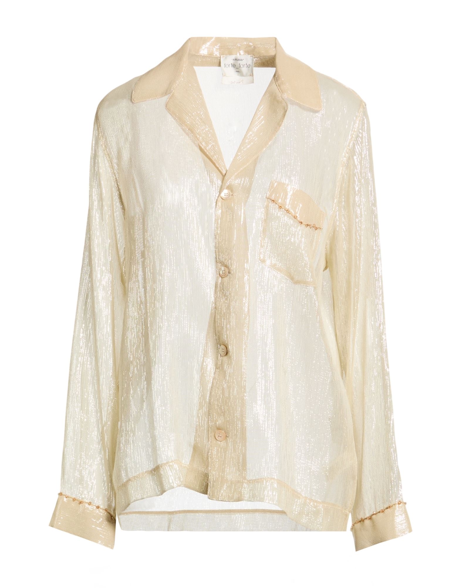 FORTE_FORTE Hemd Damen Cremeweiß von FORTE_FORTE