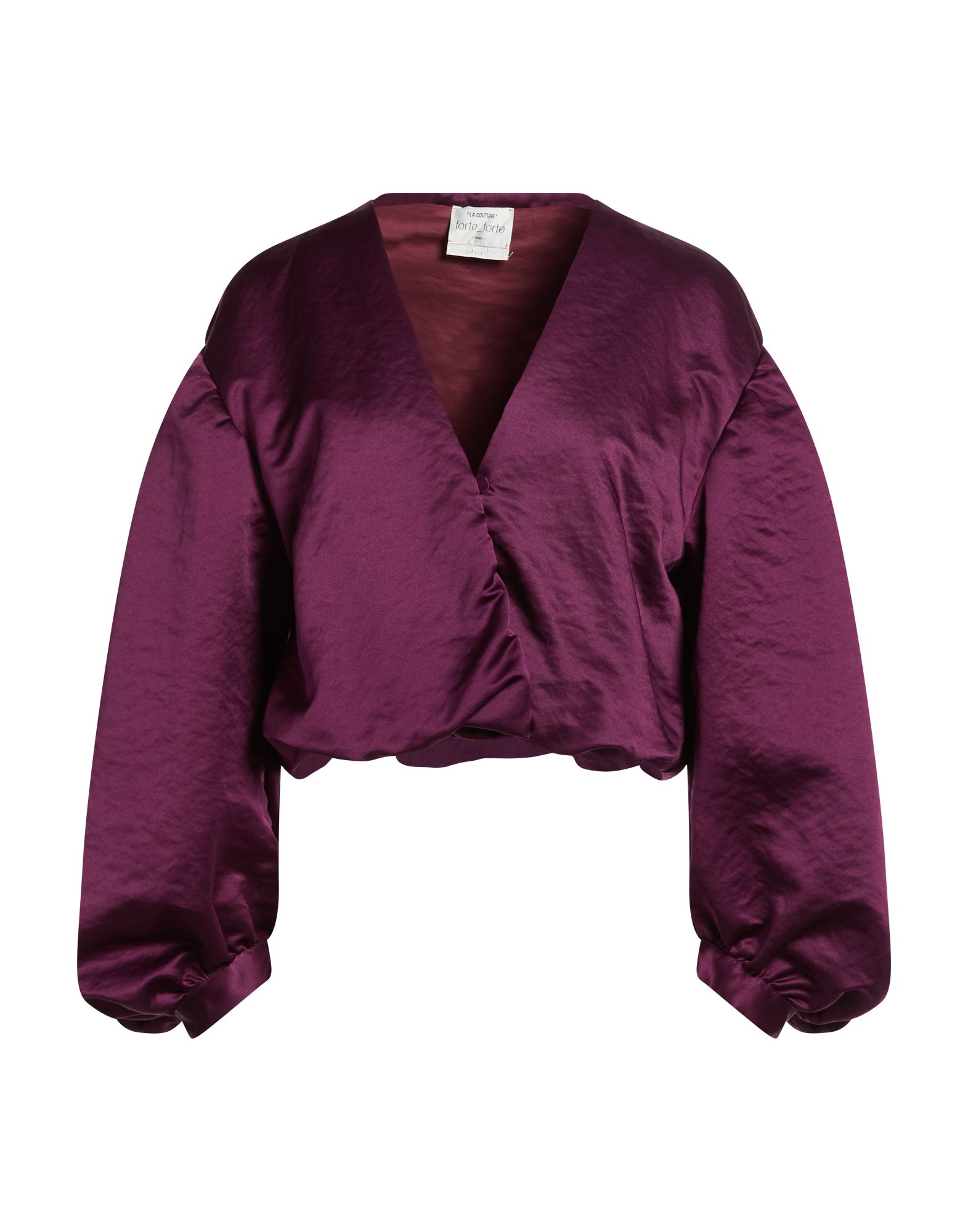 FORTE_FORTE Hemd Damen Dunkelviolett von FORTE_FORTE