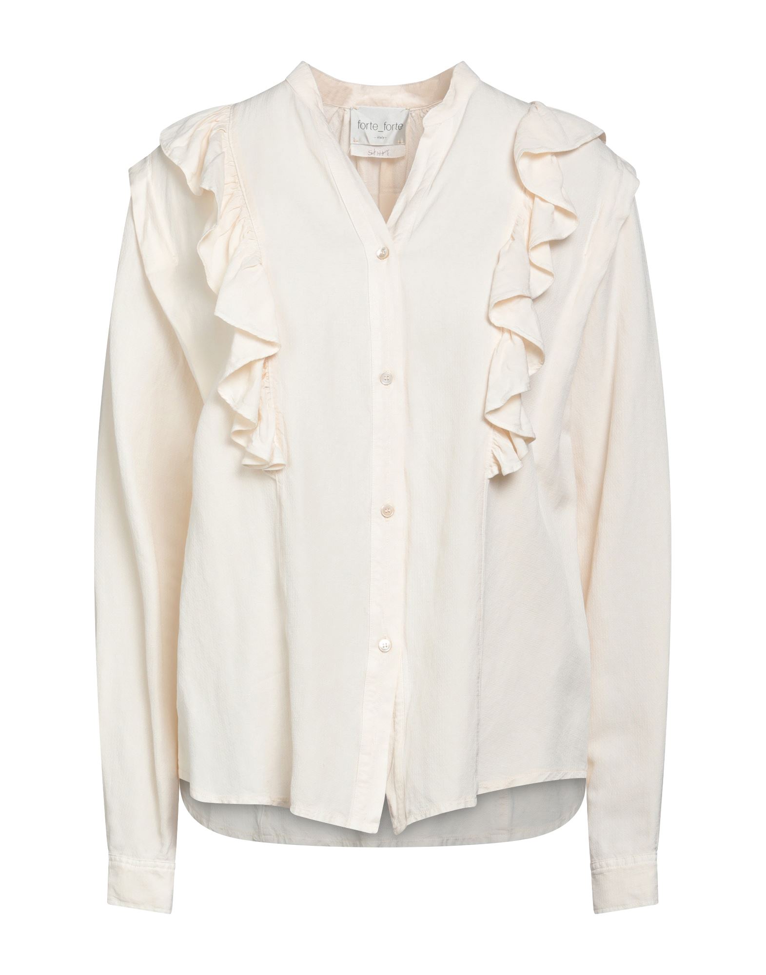 FORTE_FORTE Hemd Damen Elfenbein von FORTE_FORTE