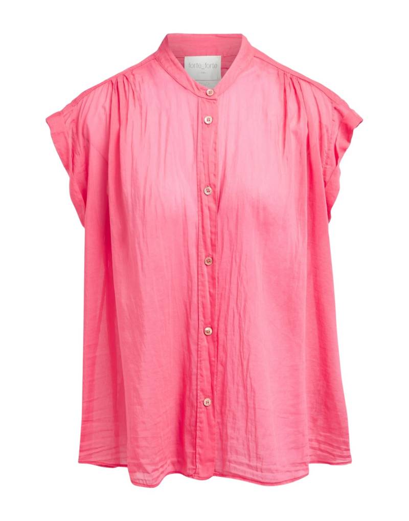 FORTE_FORTE Hemd Damen Fuchsia von FORTE_FORTE
