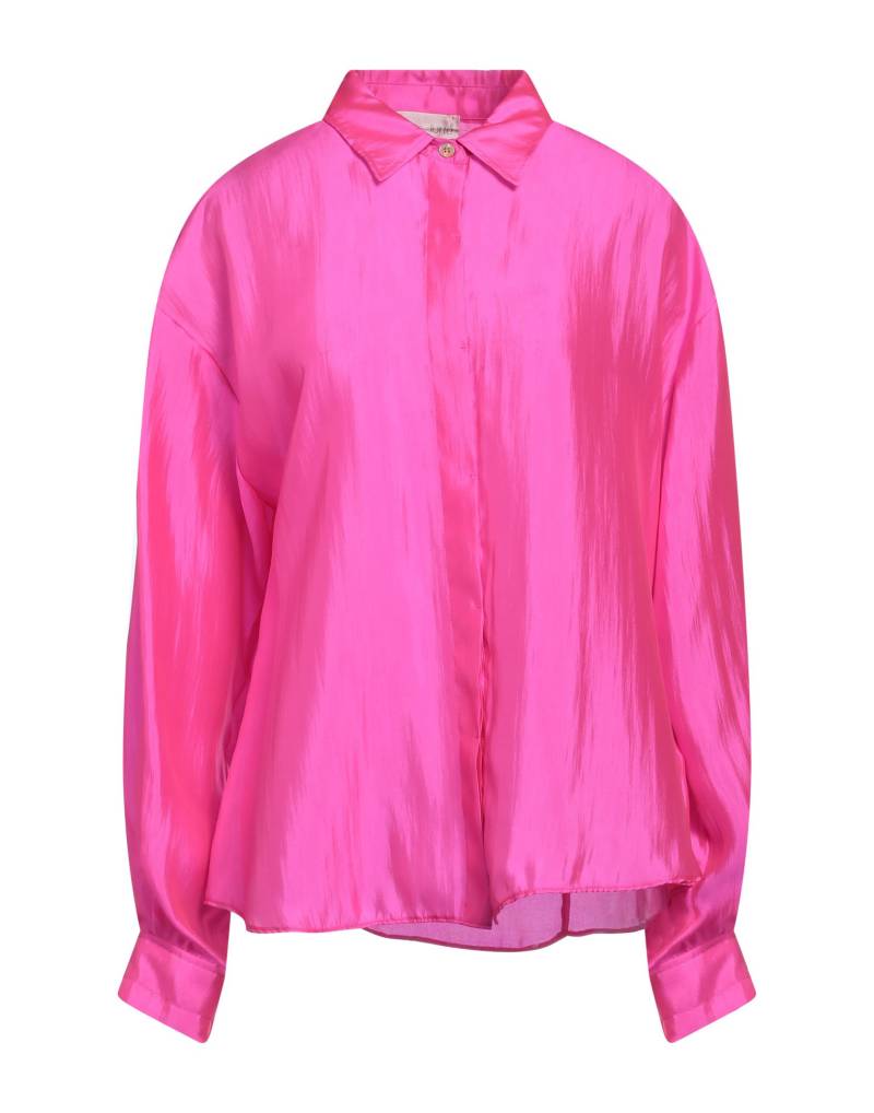 FORTE_FORTE Hemd Damen Fuchsia von FORTE_FORTE