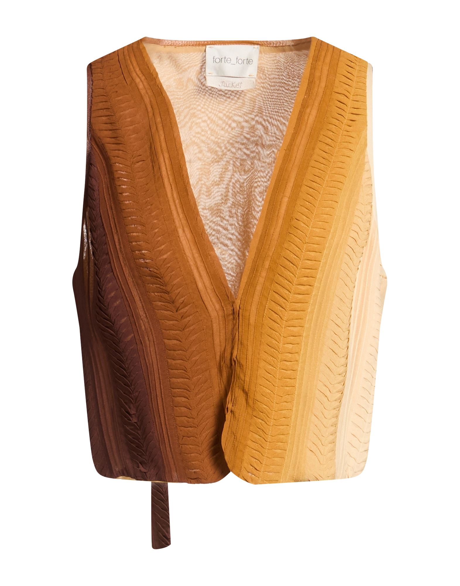 FORTE_FORTE Hemd Damen Kamel von FORTE_FORTE