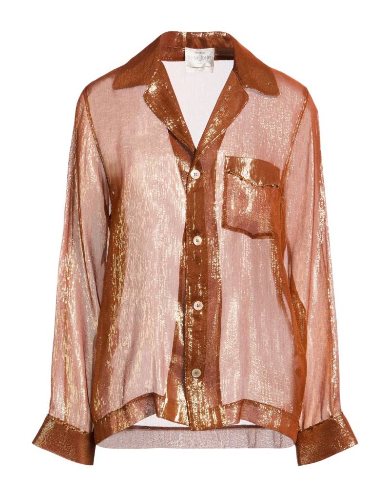 FORTE_FORTE Hemd Damen Mandarine von FORTE_FORTE