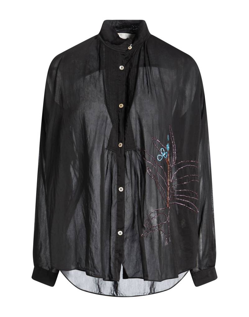 FORTE_FORTE Hemd Damen Schwarz von FORTE_FORTE