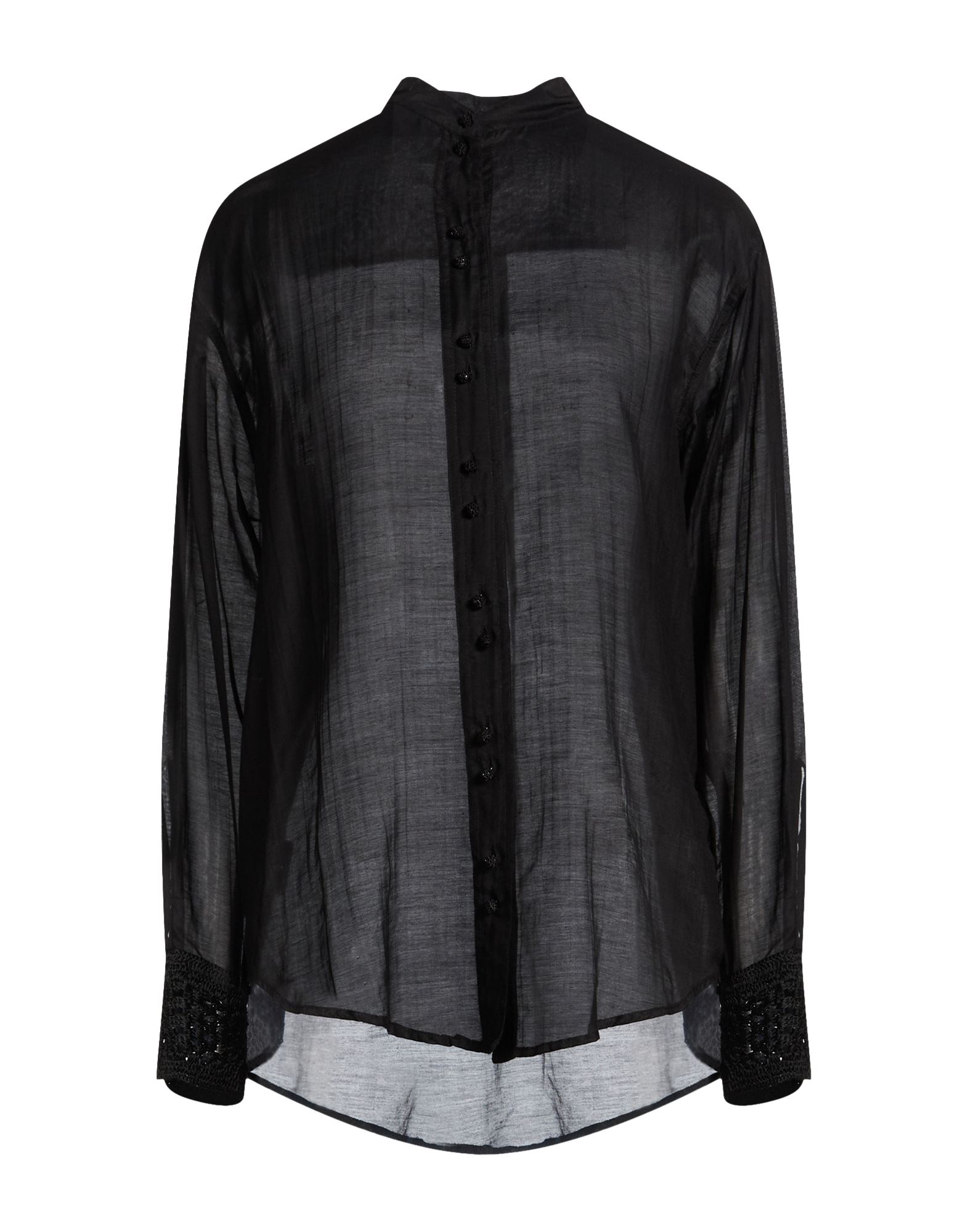 FORTE_FORTE Hemd Damen Schwarz von FORTE_FORTE