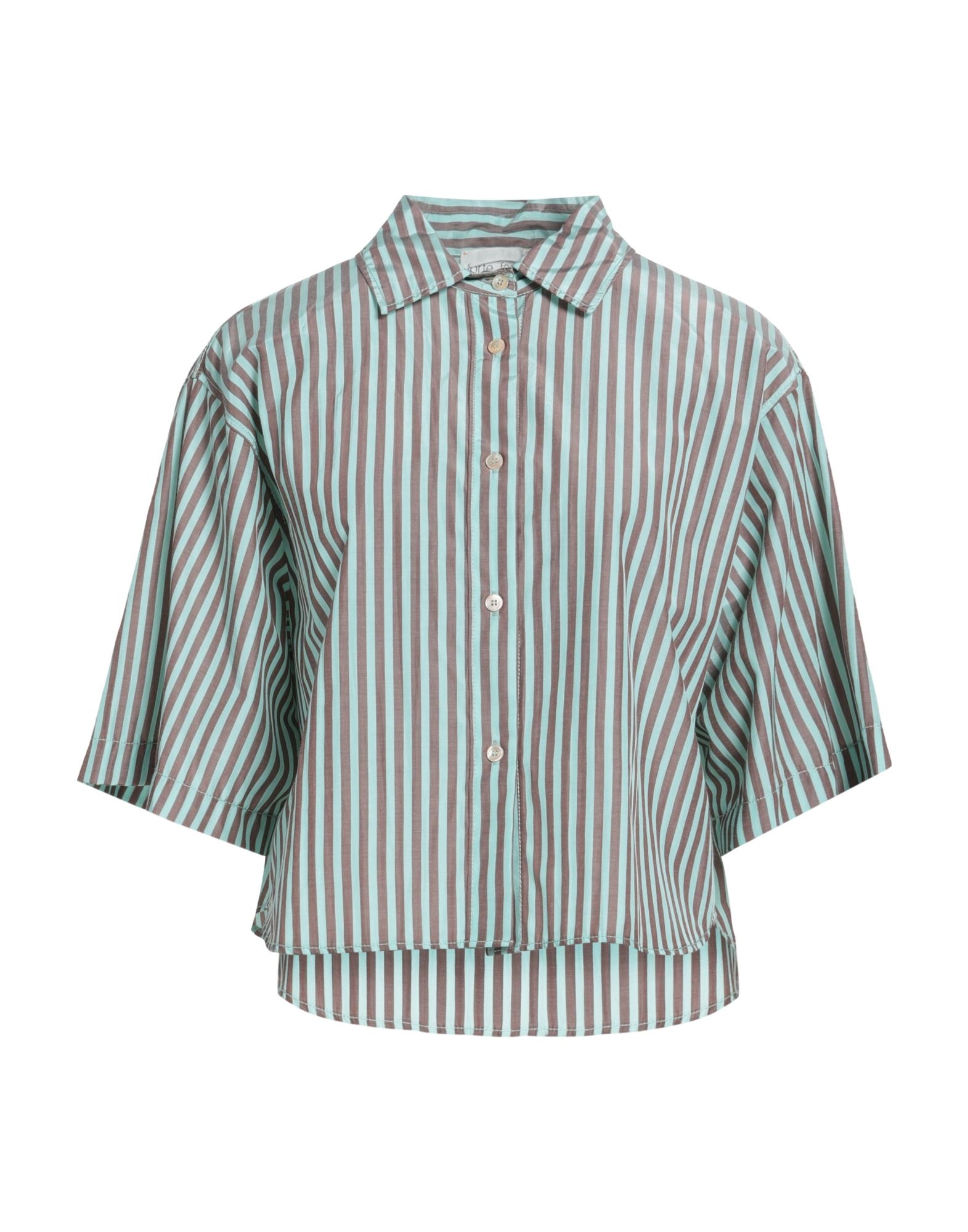 FORTE_FORTE Hemd Damen Tūrkis von FORTE_FORTE