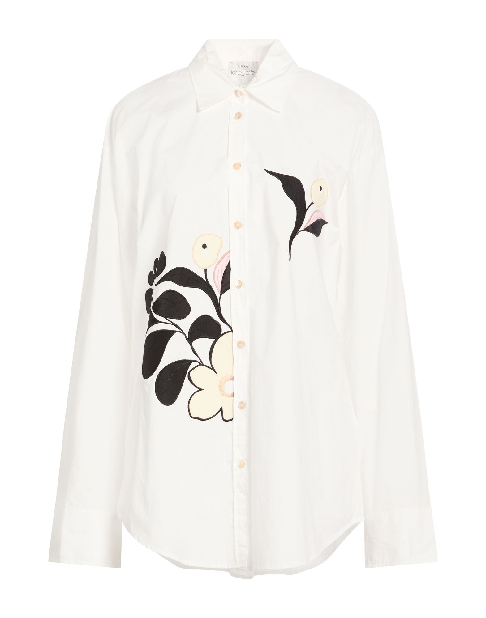 FORTE_FORTE Hemd Damen Weiß von FORTE_FORTE