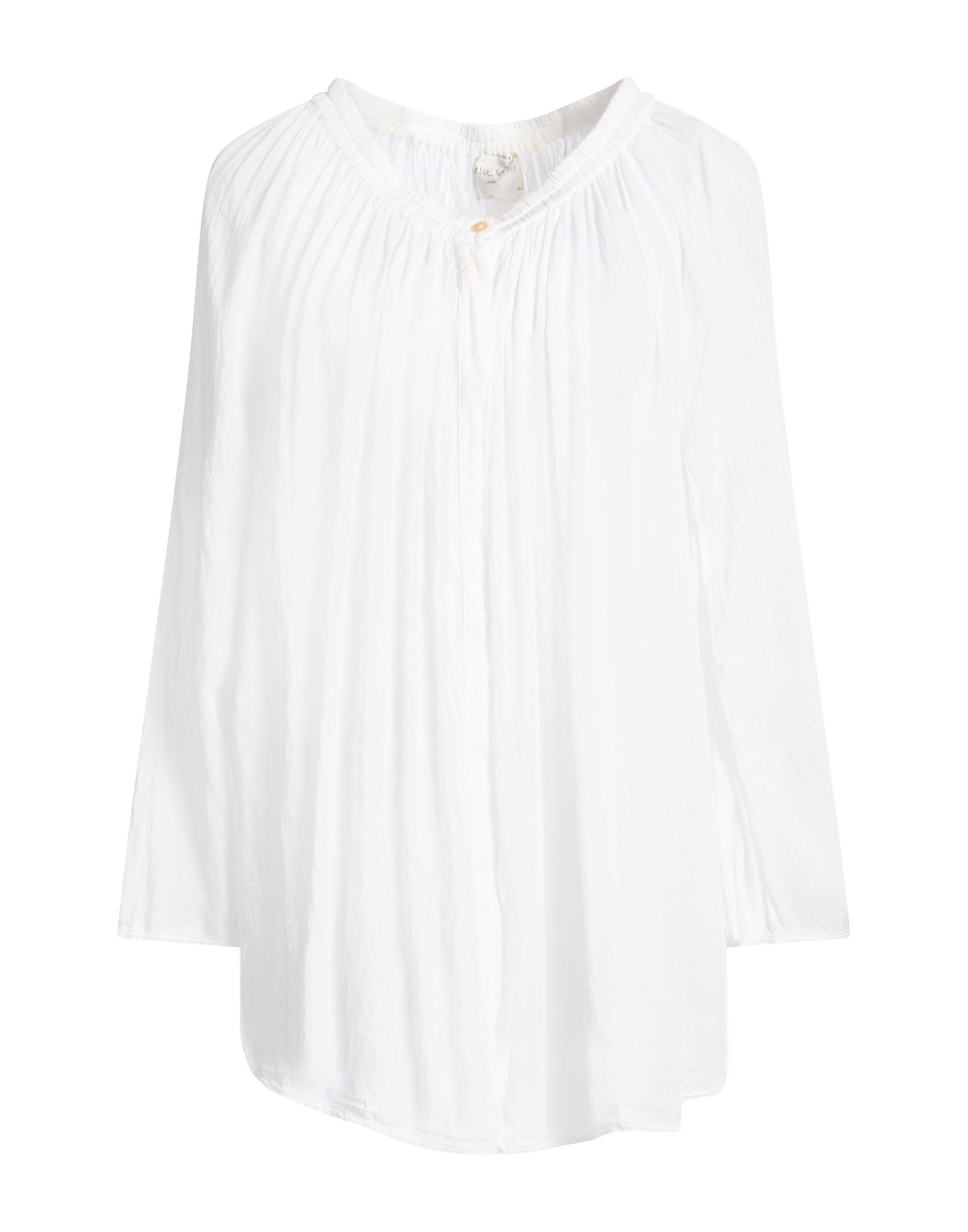 FORTE_FORTE Hemd Damen Weiß von FORTE_FORTE