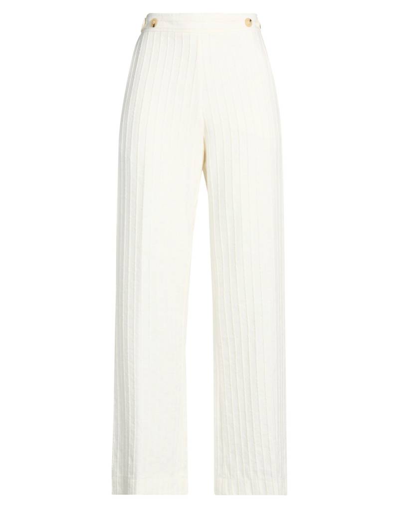 FORTE_FORTE Hose Damen Elfenbein von FORTE_FORTE