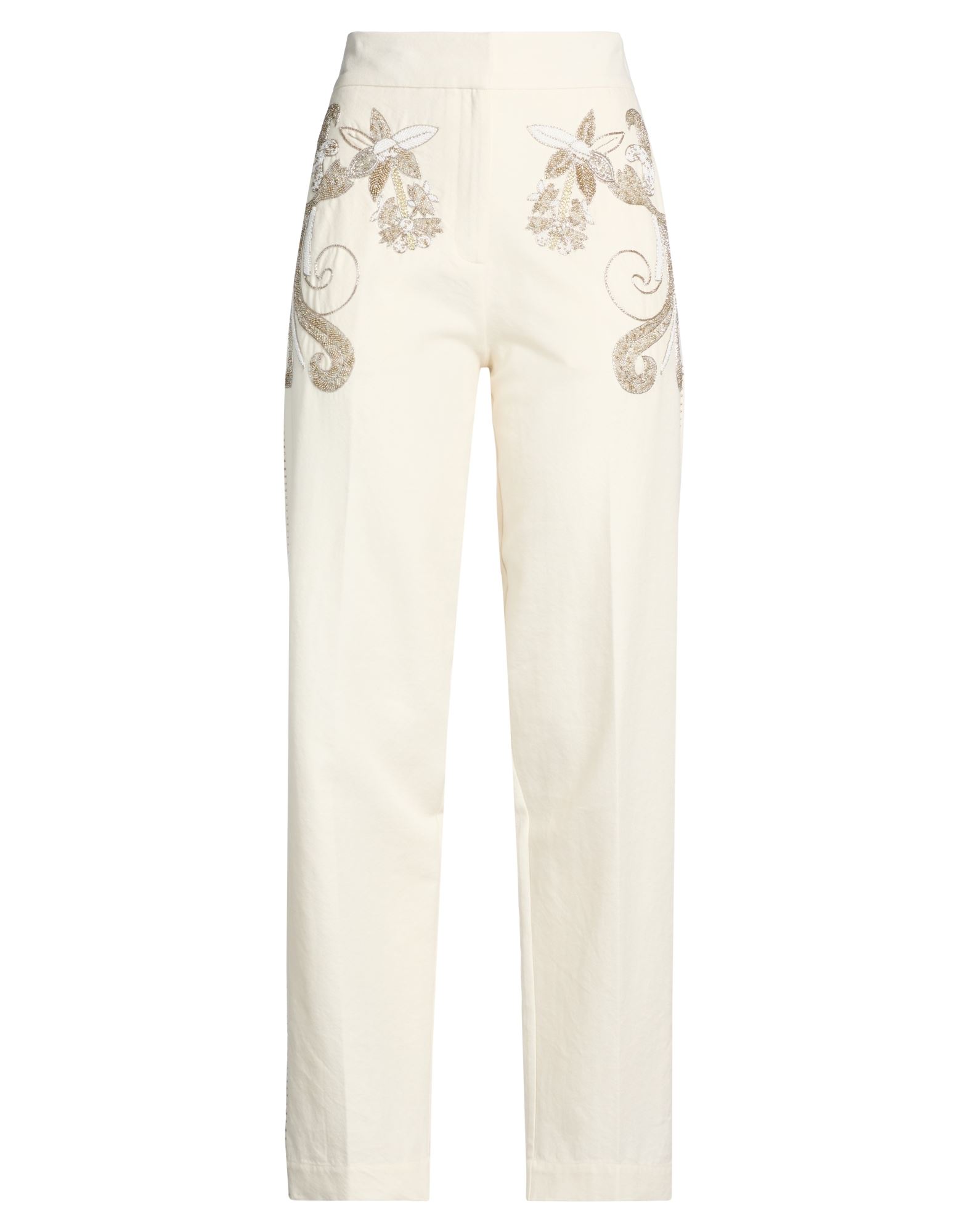 FORTE_FORTE Hose Damen Elfenbein von FORTE_FORTE