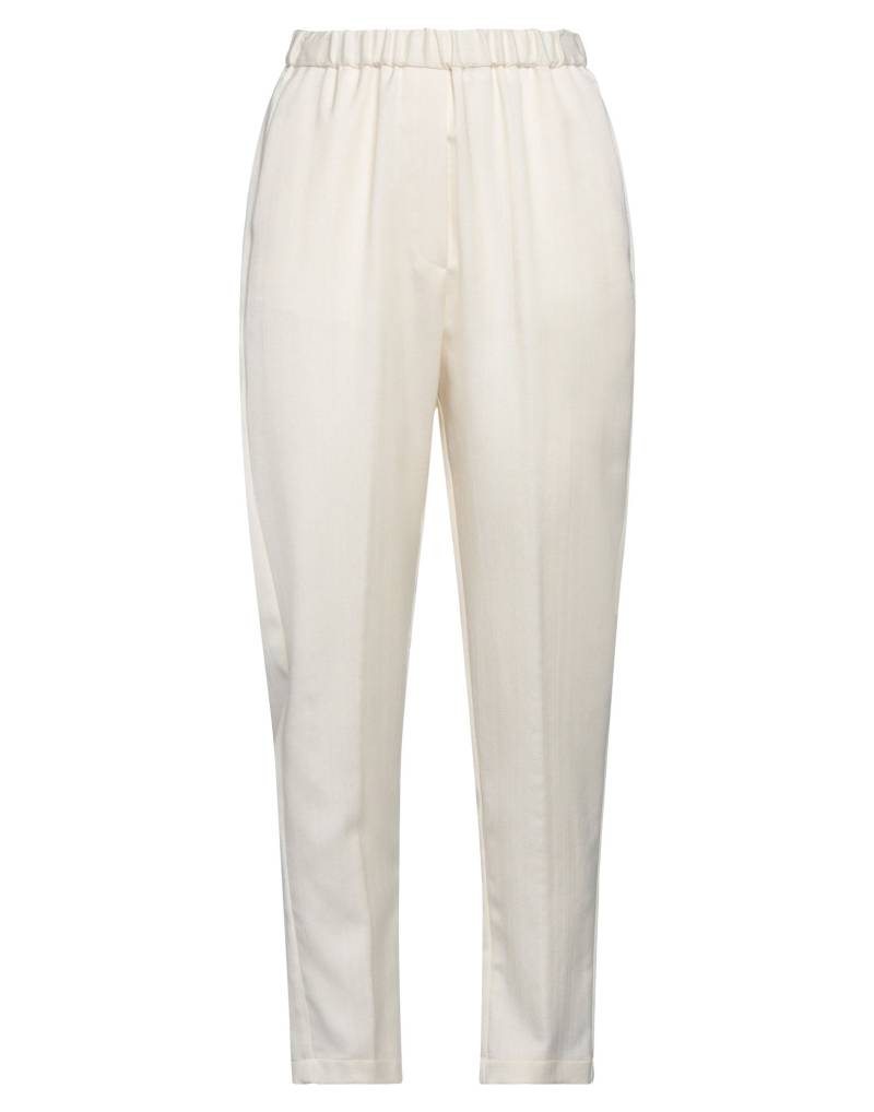 FORTE_FORTE Hose Damen Elfenbein von FORTE_FORTE