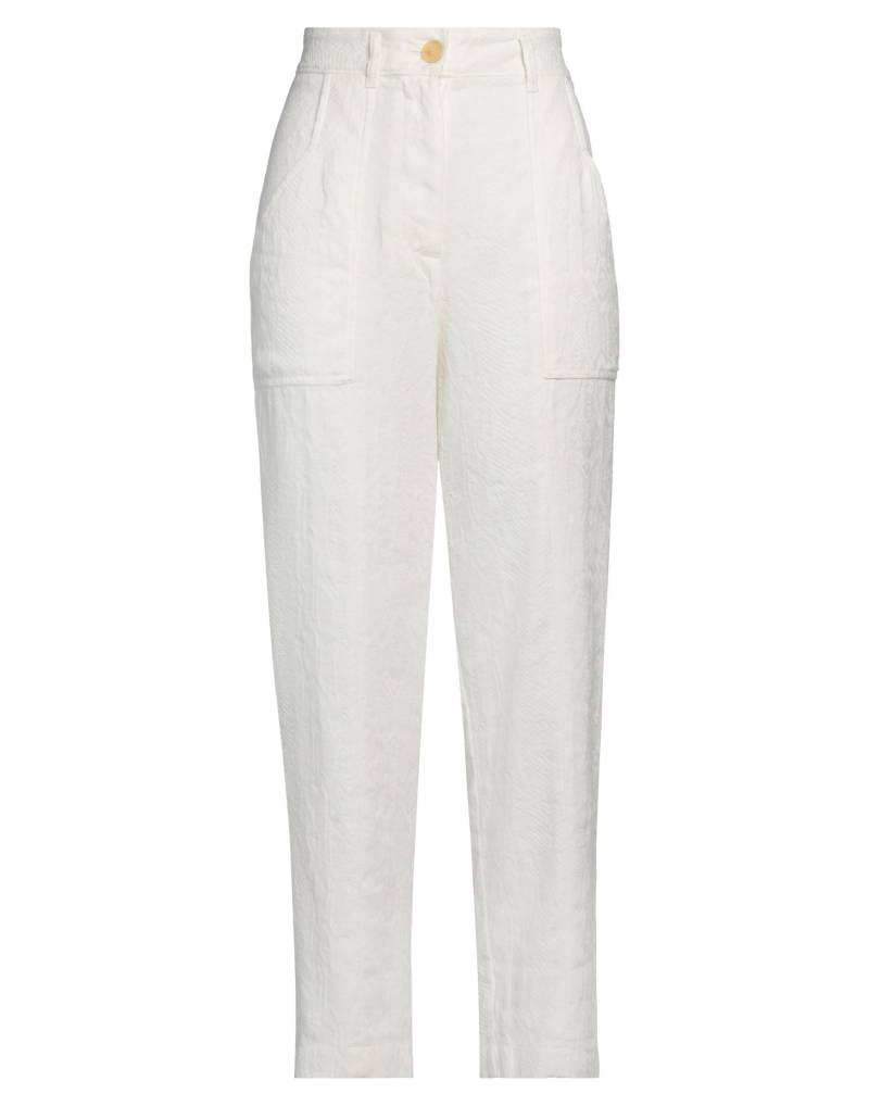 FORTE_FORTE Hose Damen Elfenbein von FORTE_FORTE