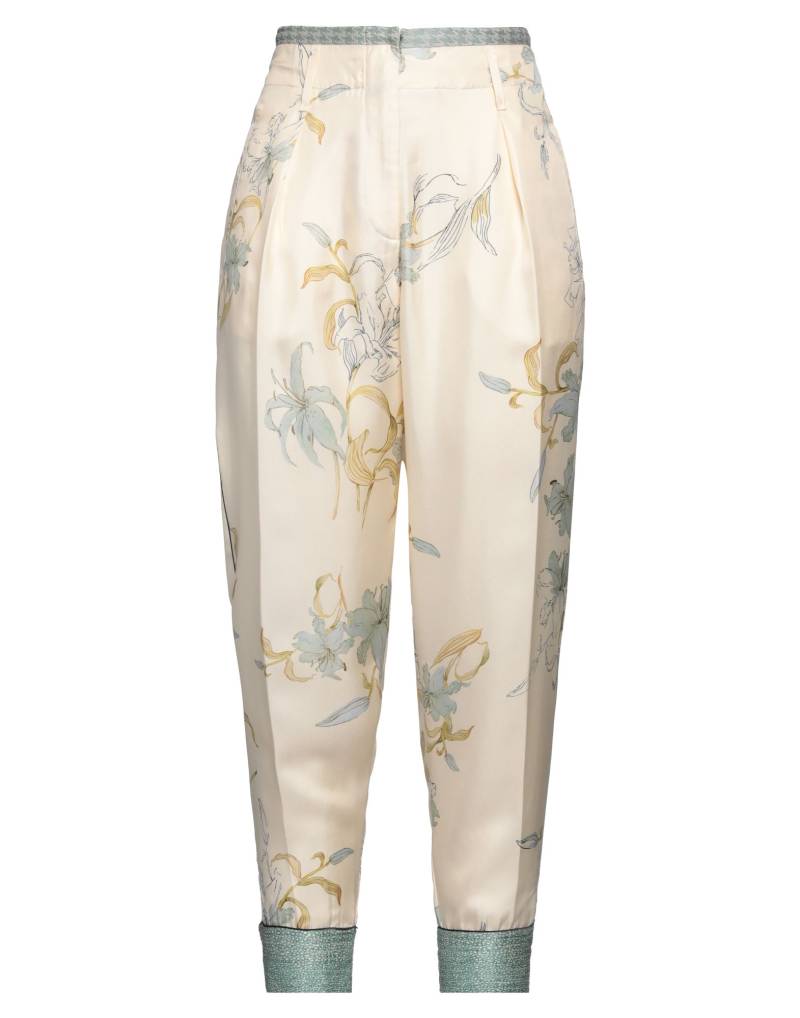 FORTE_FORTE Hose Damen Elfenbein von FORTE_FORTE