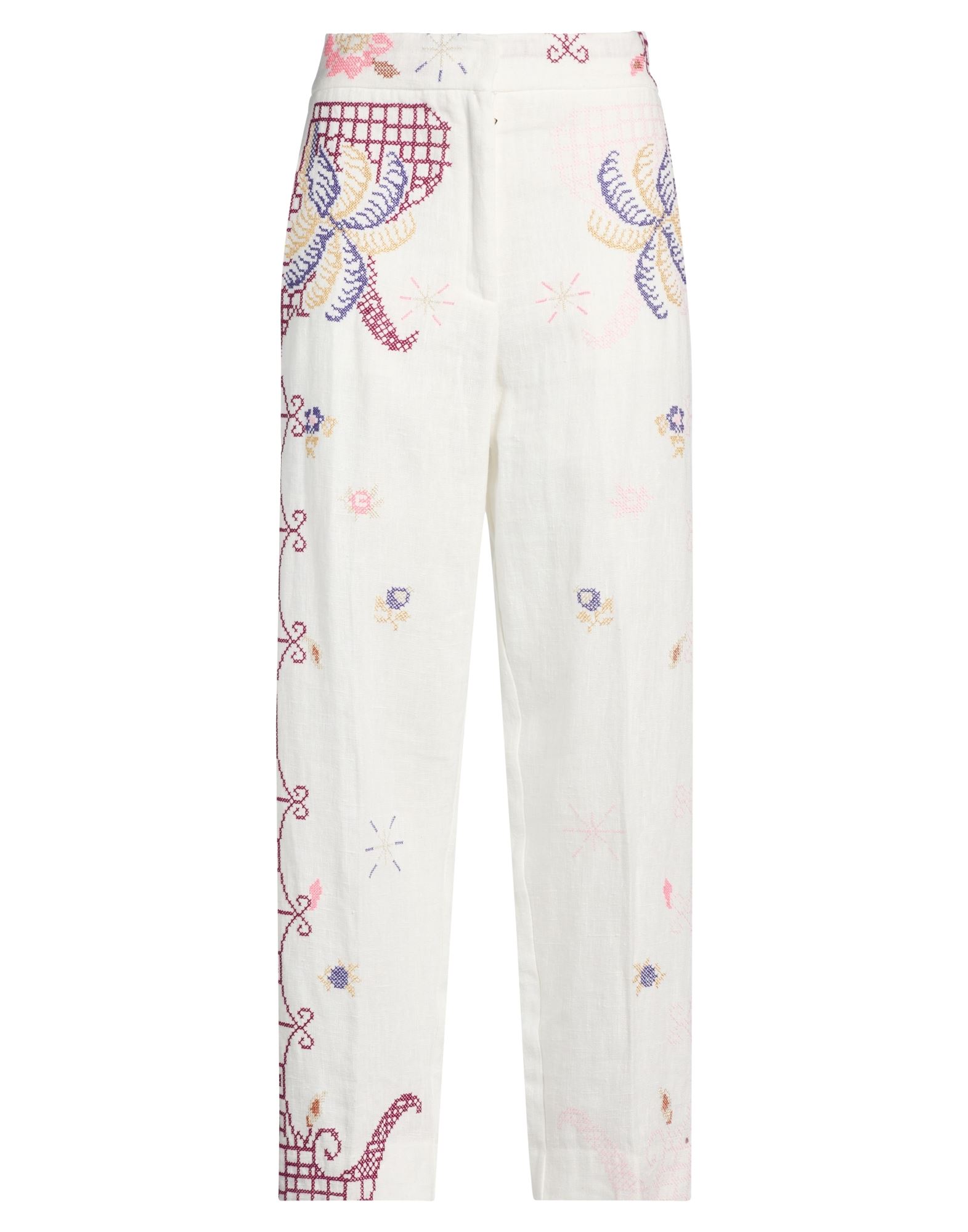 FORTE_FORTE Hose Damen Weiß von FORTE_FORTE