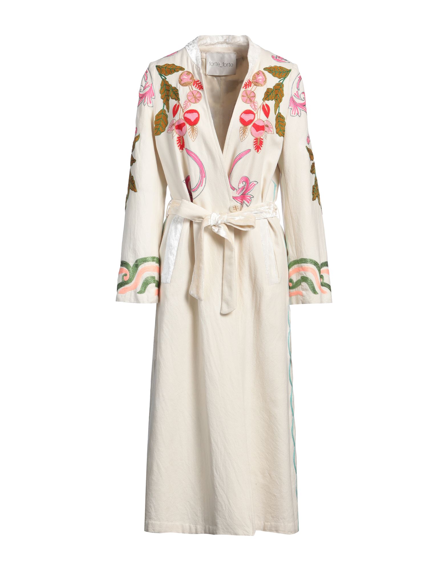 FORTE_FORTE Jacke, Mantel & Trenchcoat Damen Elfenbein FORTE_FORTE Jacke, Mantel & Trenchcoat Damen Elfenbein von FORTE_FORTE