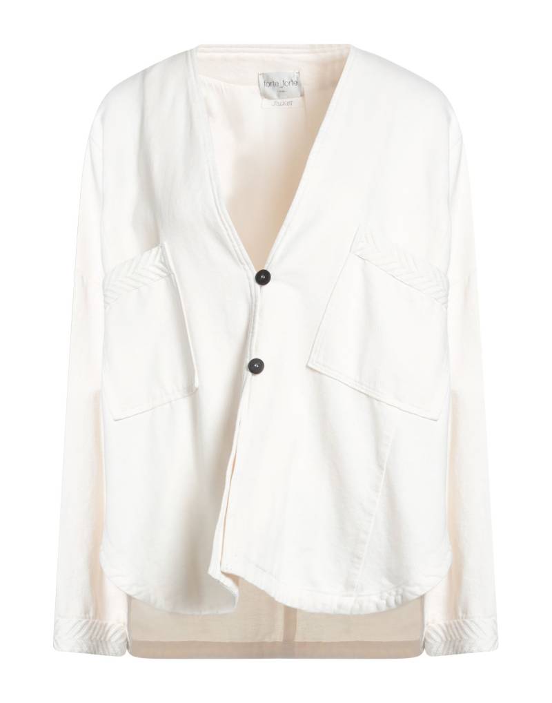 FORTE_FORTE Jacke & Anorak Damen Off white von FORTE_FORTE