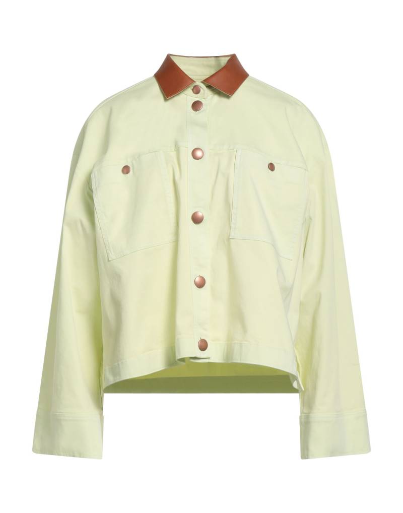 FORTE_FORTE Jeansjacke/-mantel Damen Säuregrün von FORTE_FORTE